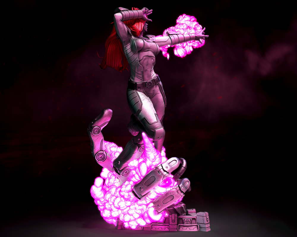 Jean Grey - Sculpture