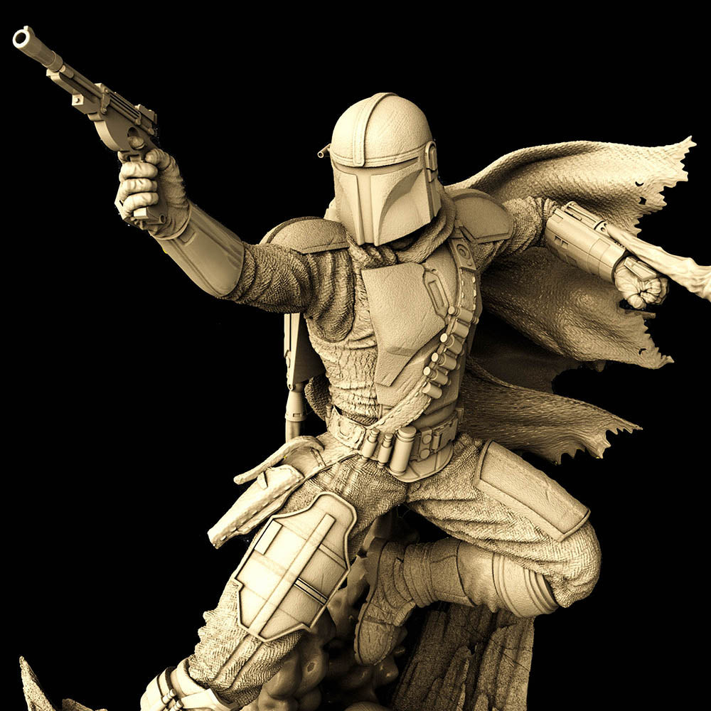 Mandalorian - Sculpture