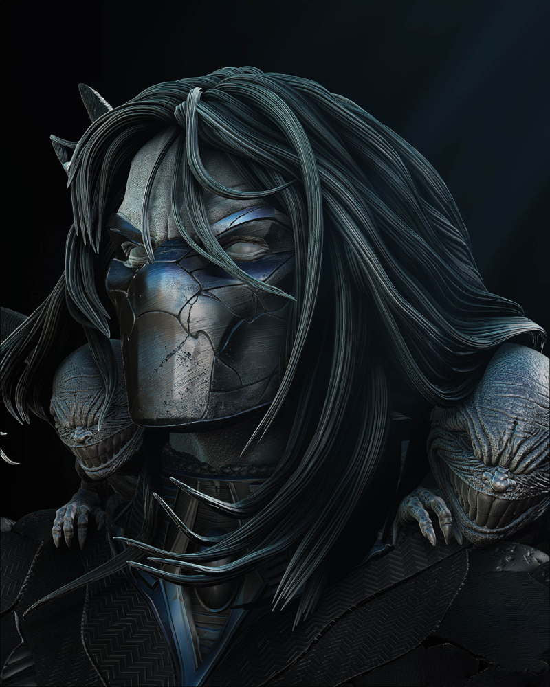 Darkness - Portrait Bust