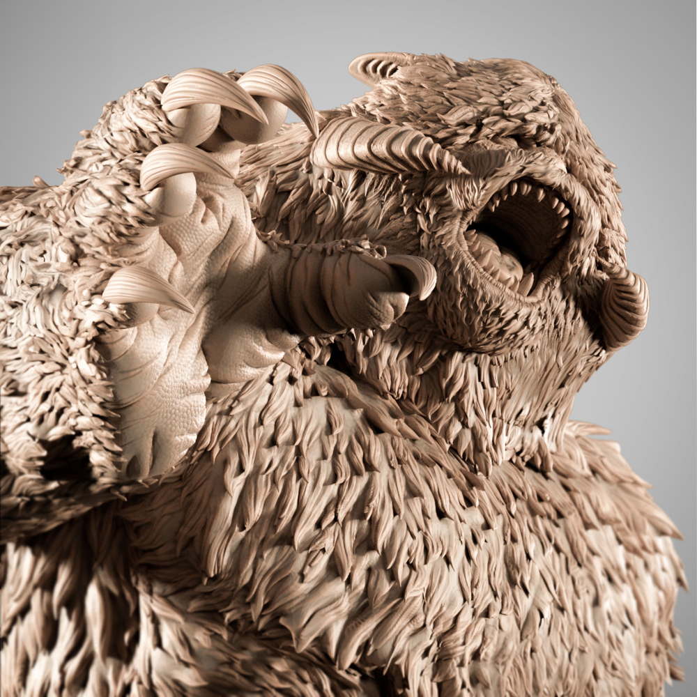 Wampa - Sculpture
