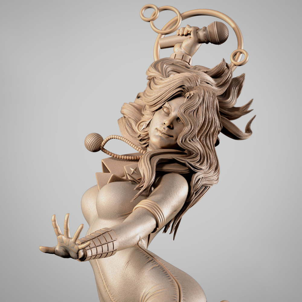 Dazzler - Sculpture
