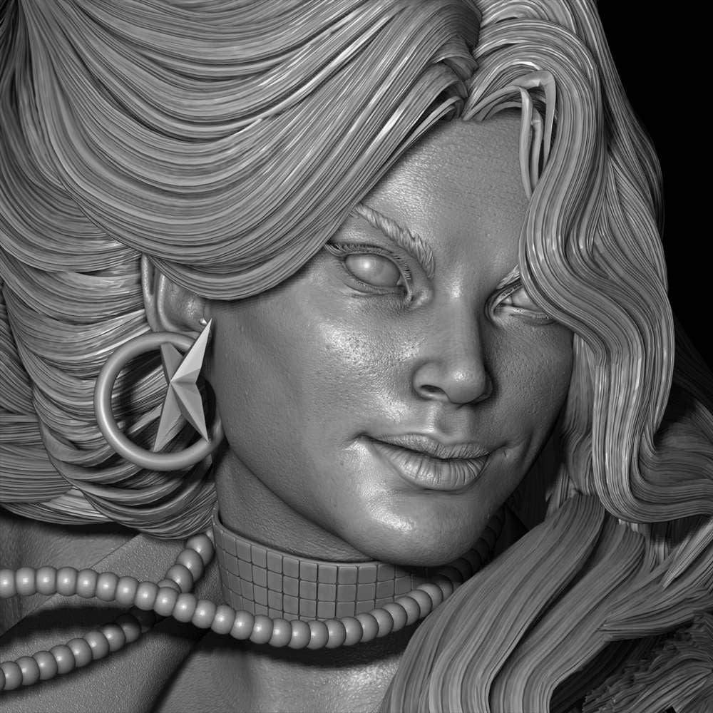 Dazzler - Sculpture