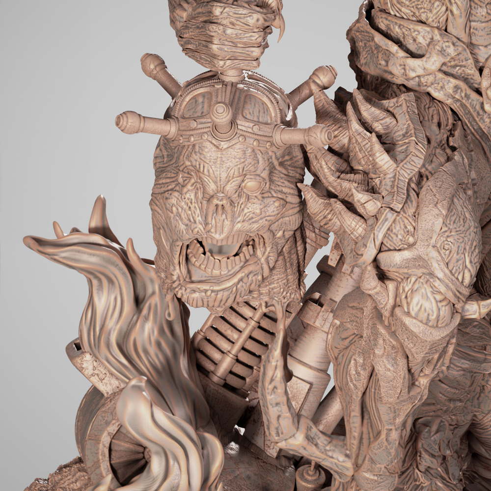 Curse Of Spawn - Sculpture
