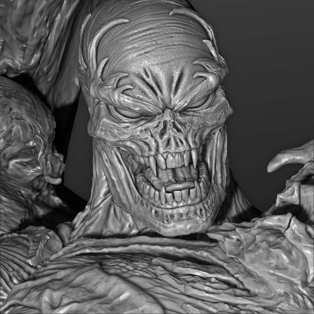 Curse Of Spawn - Sculpture