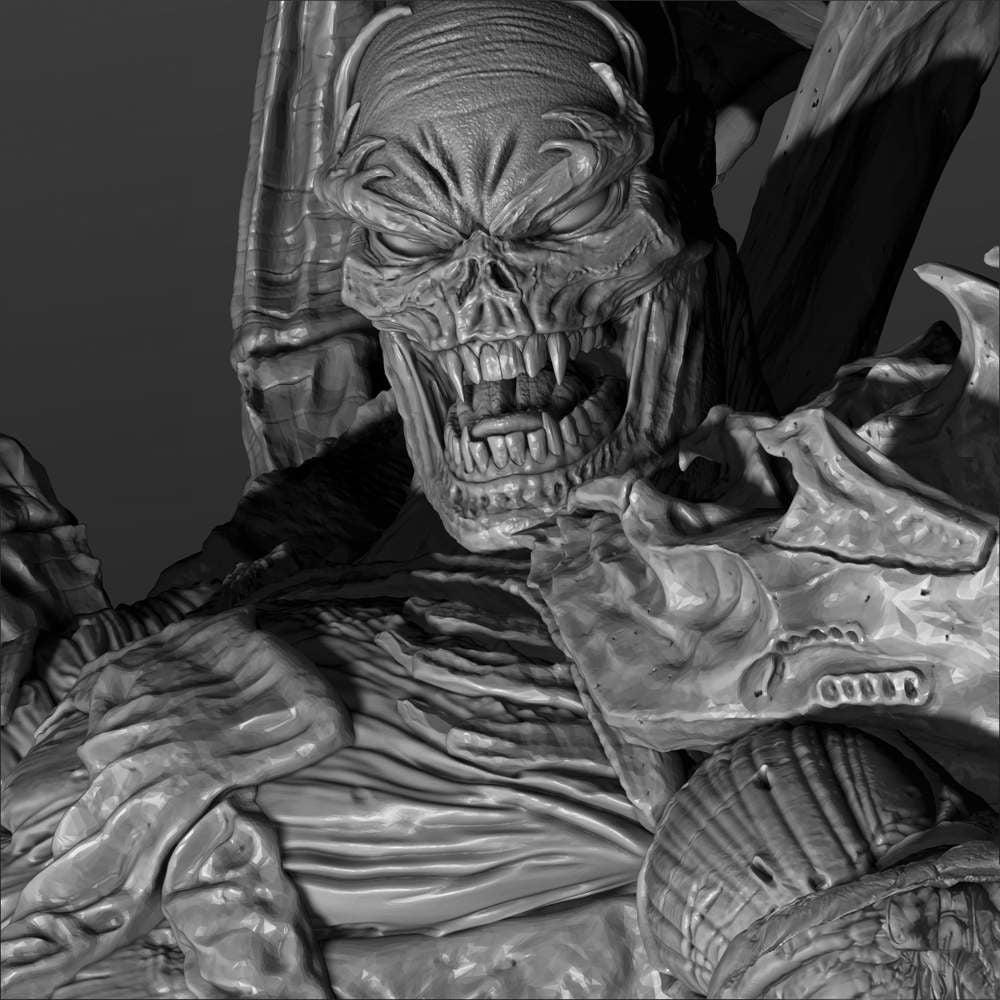 Curse Of Spawn - Sculpture