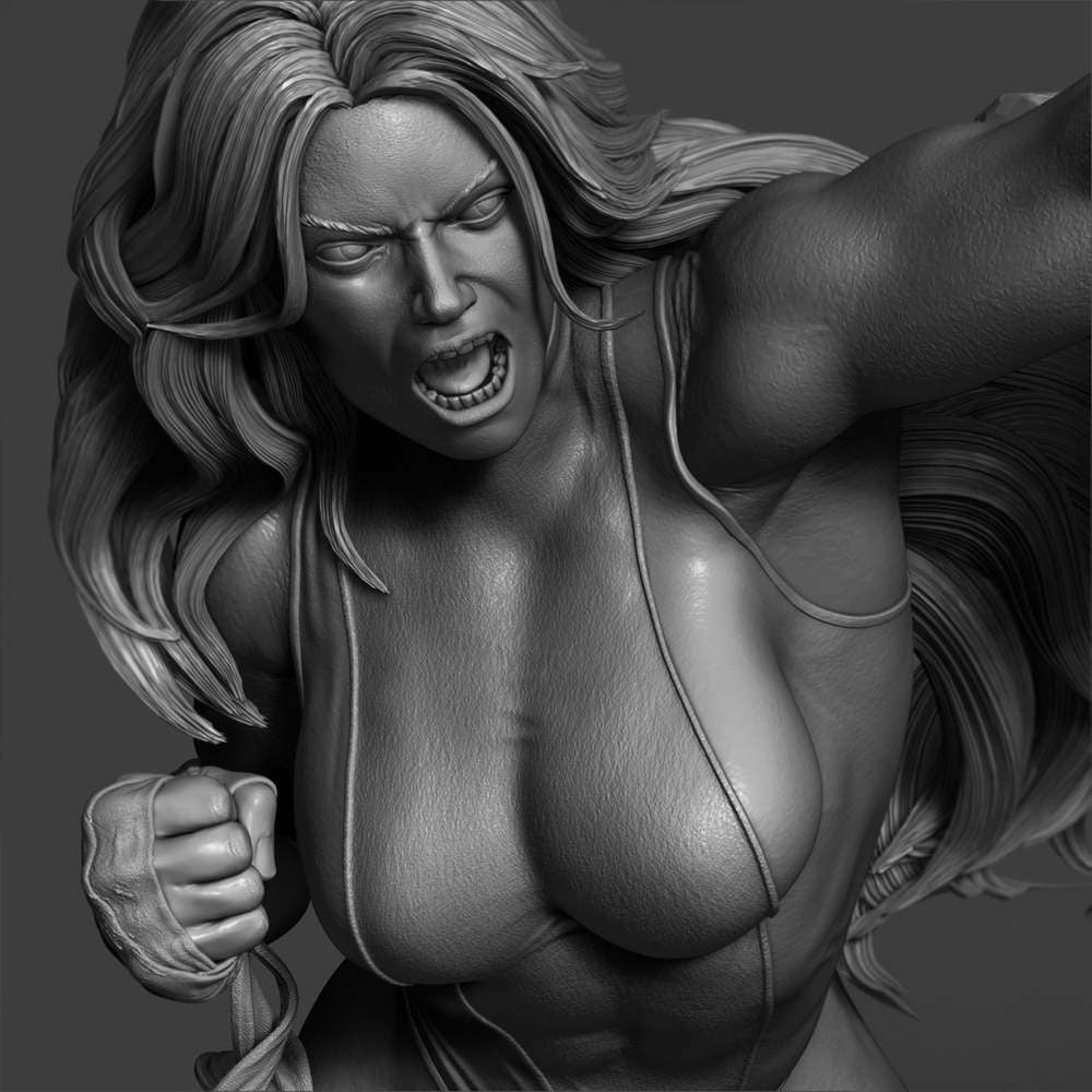 She Hulk - Sculpture