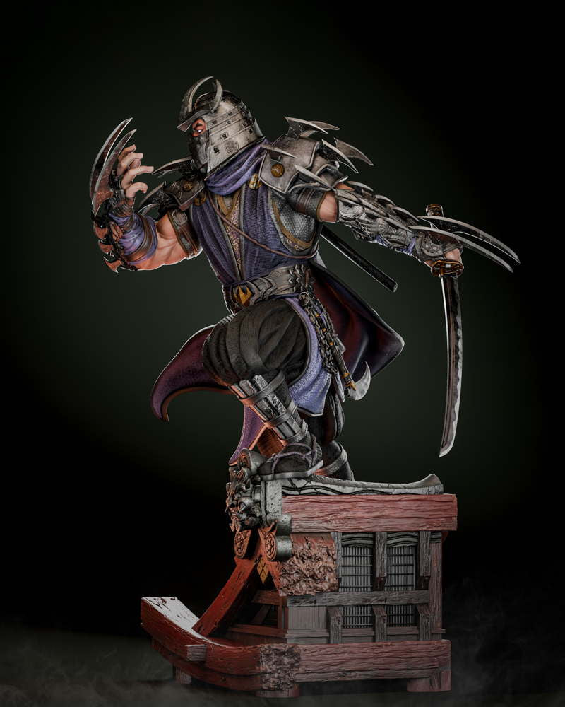 Shredder - Sculpture