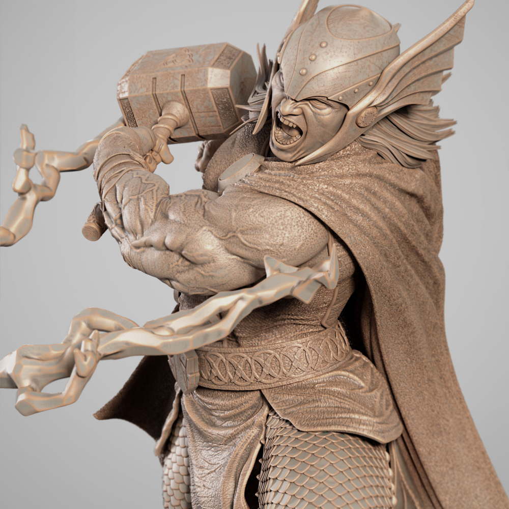 Thor and Loki - Diorama