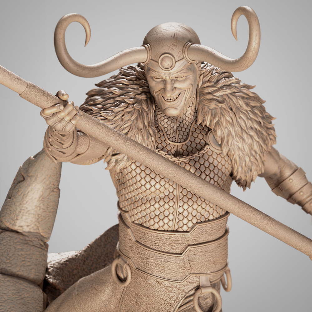 Thor and Loki - Diorama