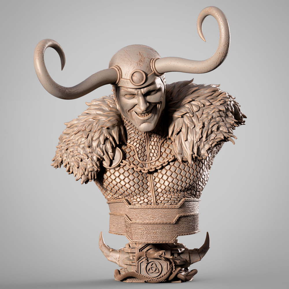Loki - Portrait Bust