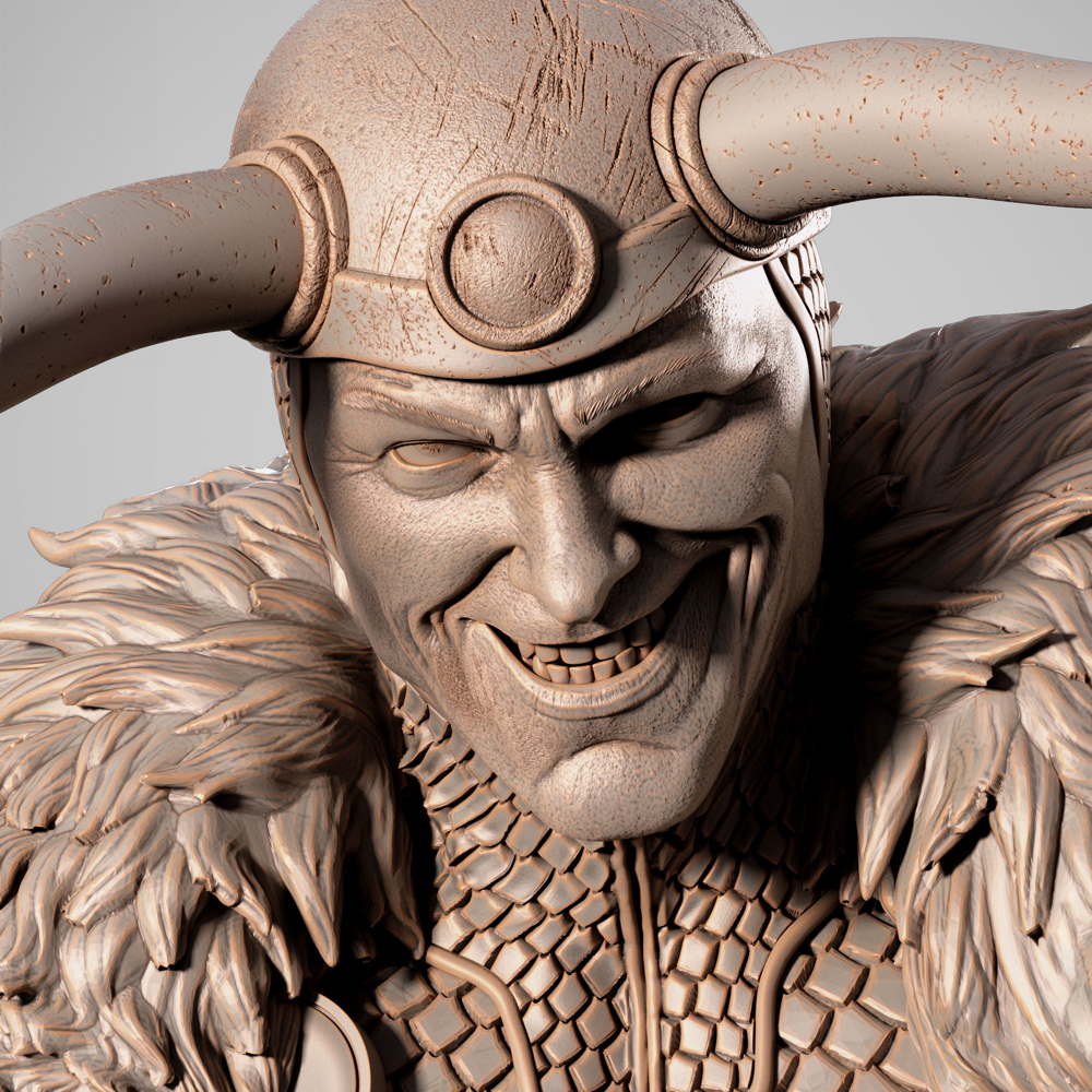 Loki - Portrait Bust