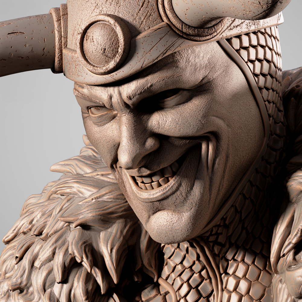 Loki - Portrait Bust