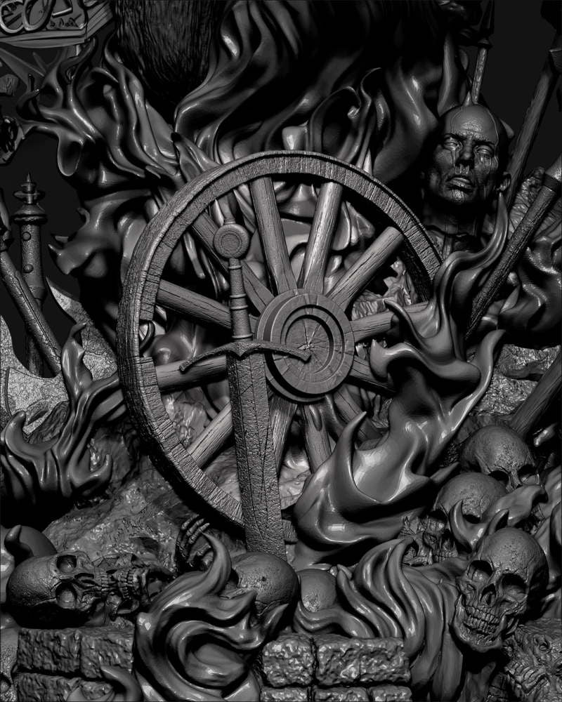 Medieval Spawn – Sculpture
