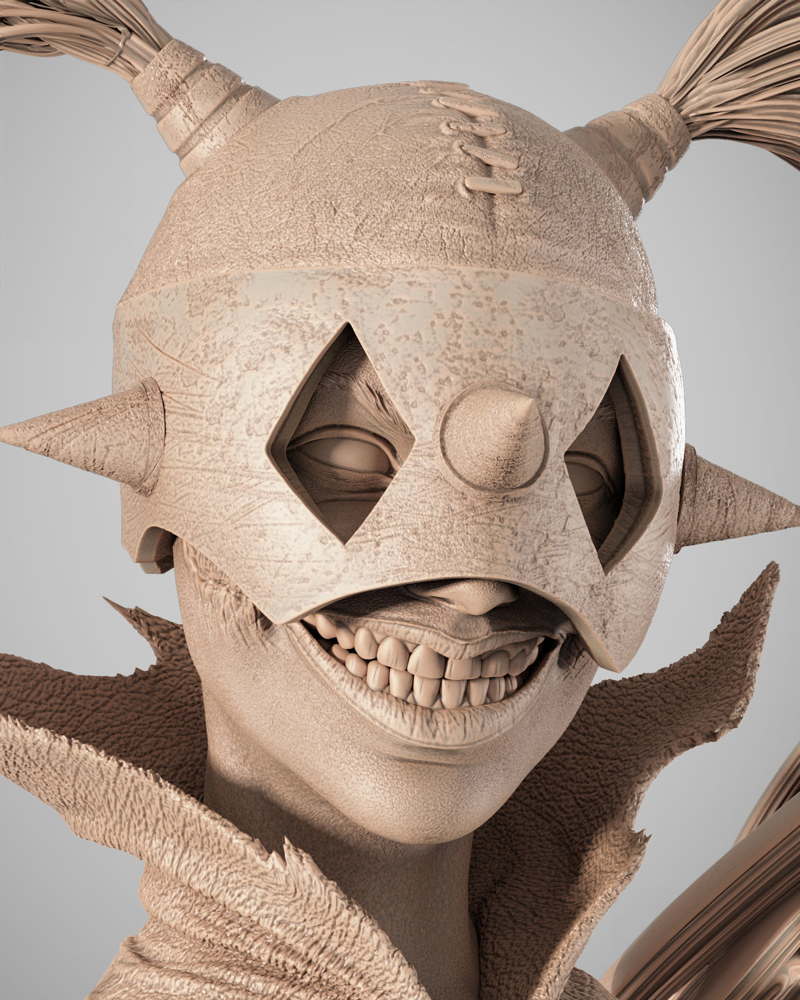 Harley Quinn Who Laughts – Sculpture