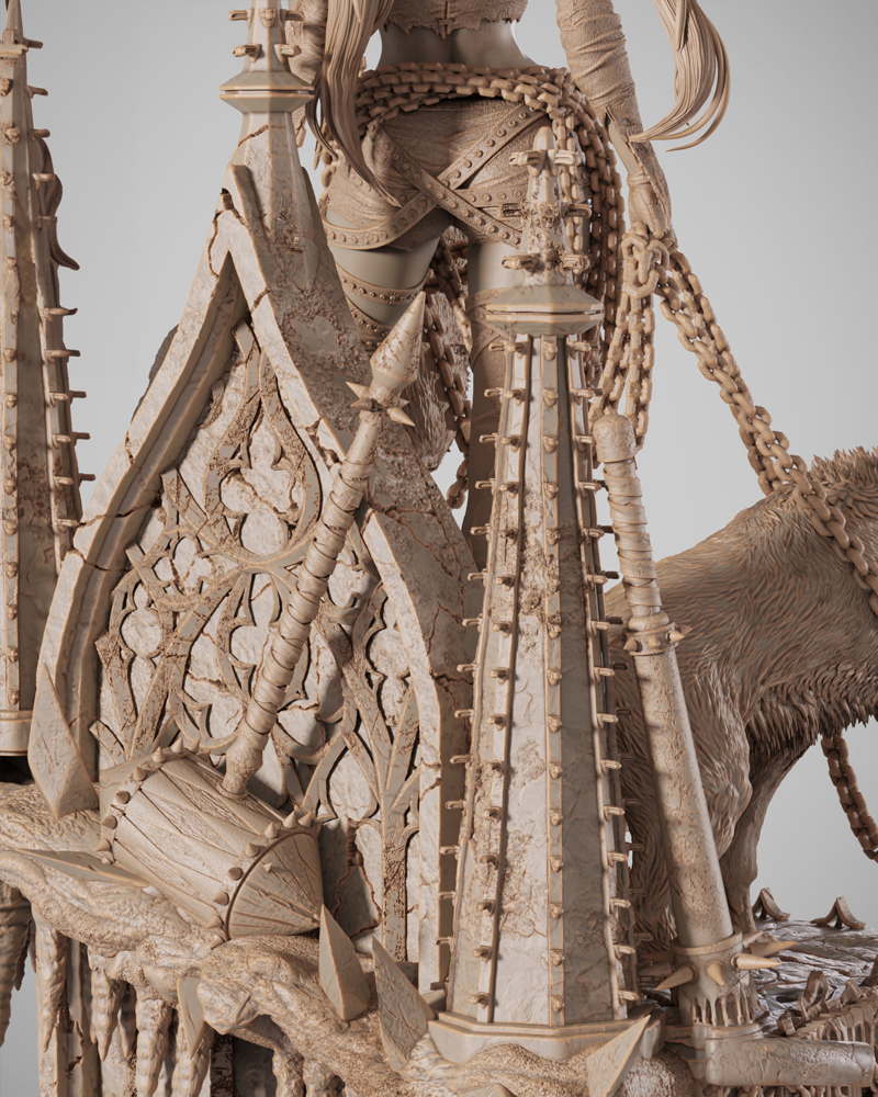 Harley Quinn Who Laughts – Sculpture