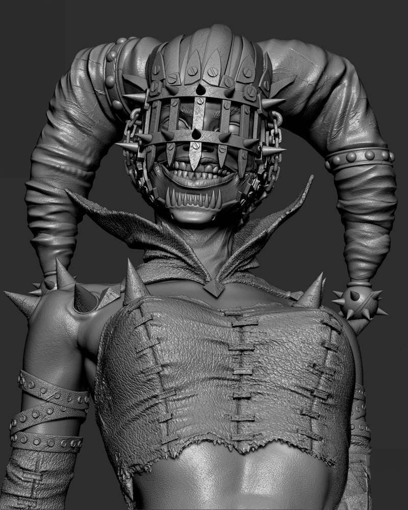 Harley Quinn Who Laughts – Sculpture