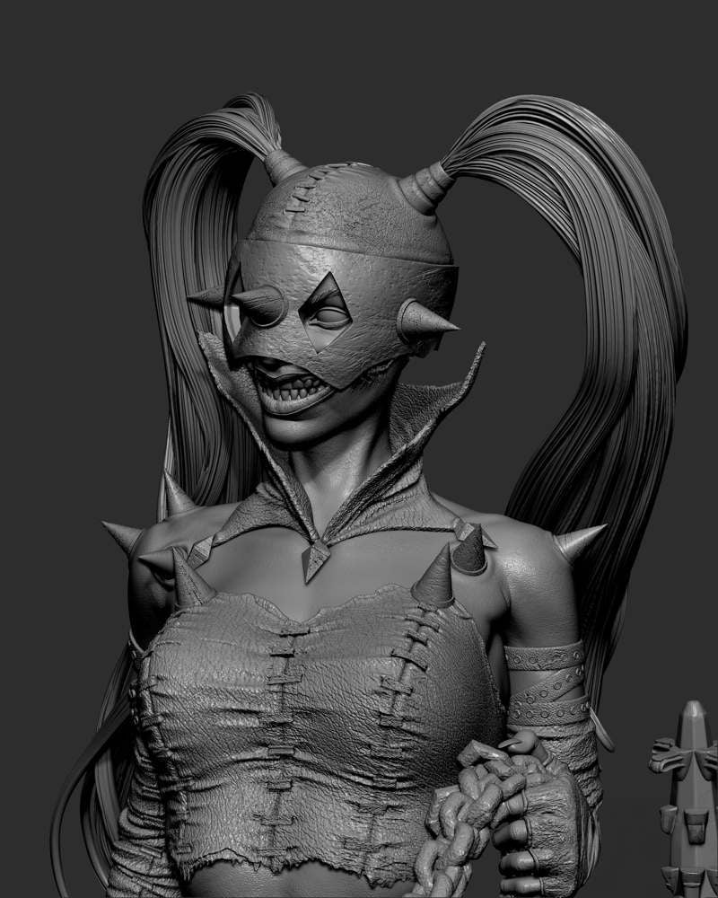 Harley Quinn Who Laughts – Sculpture