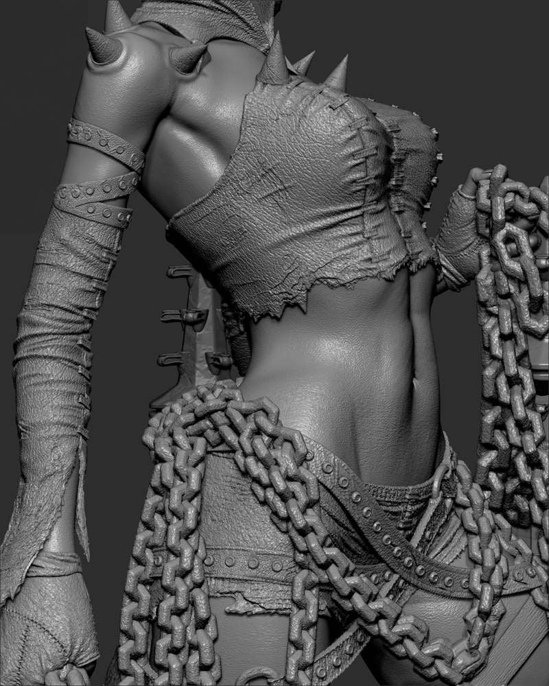 Harley Quinn Who Laughts – Sculpture