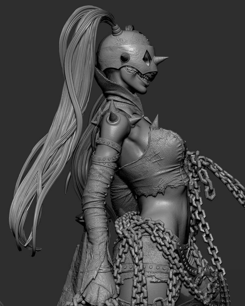Harley Quinn Who Laughts – Sculpture