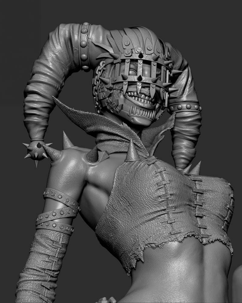 Harley Quinn Who Laughts – Sculpture
