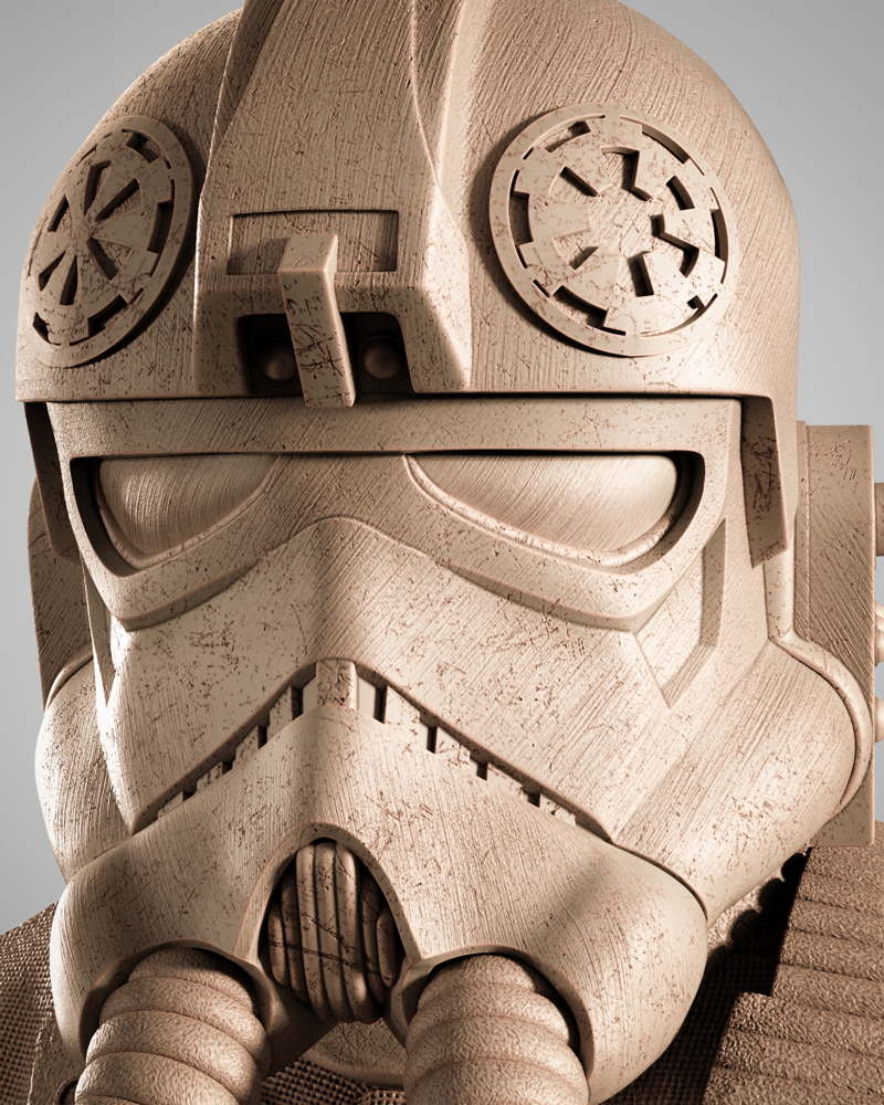 Elite Tie Fighter – Portrait Bust