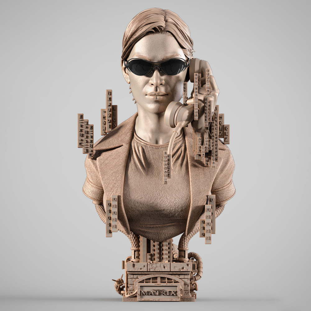 Trinity - Portrait Bust