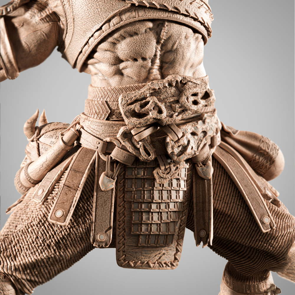 Kratos - Sculpture