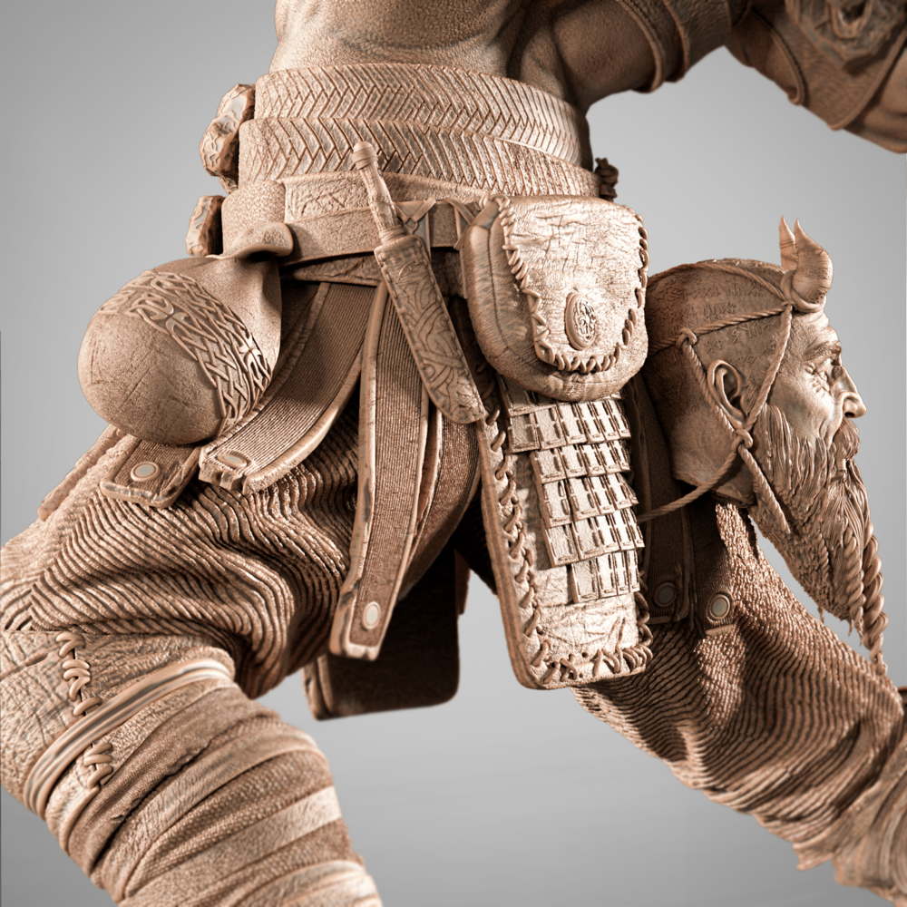 Kratos - Sculpture