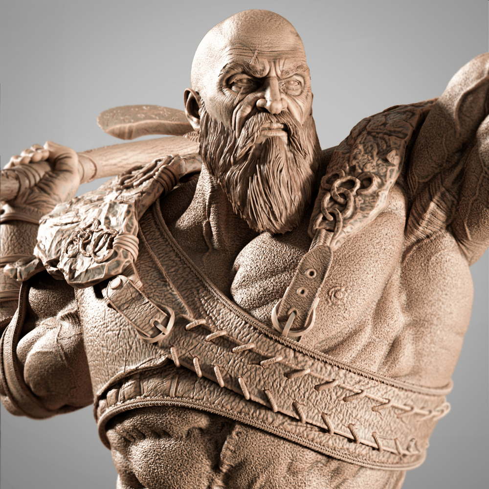 Kratos - Sculpture