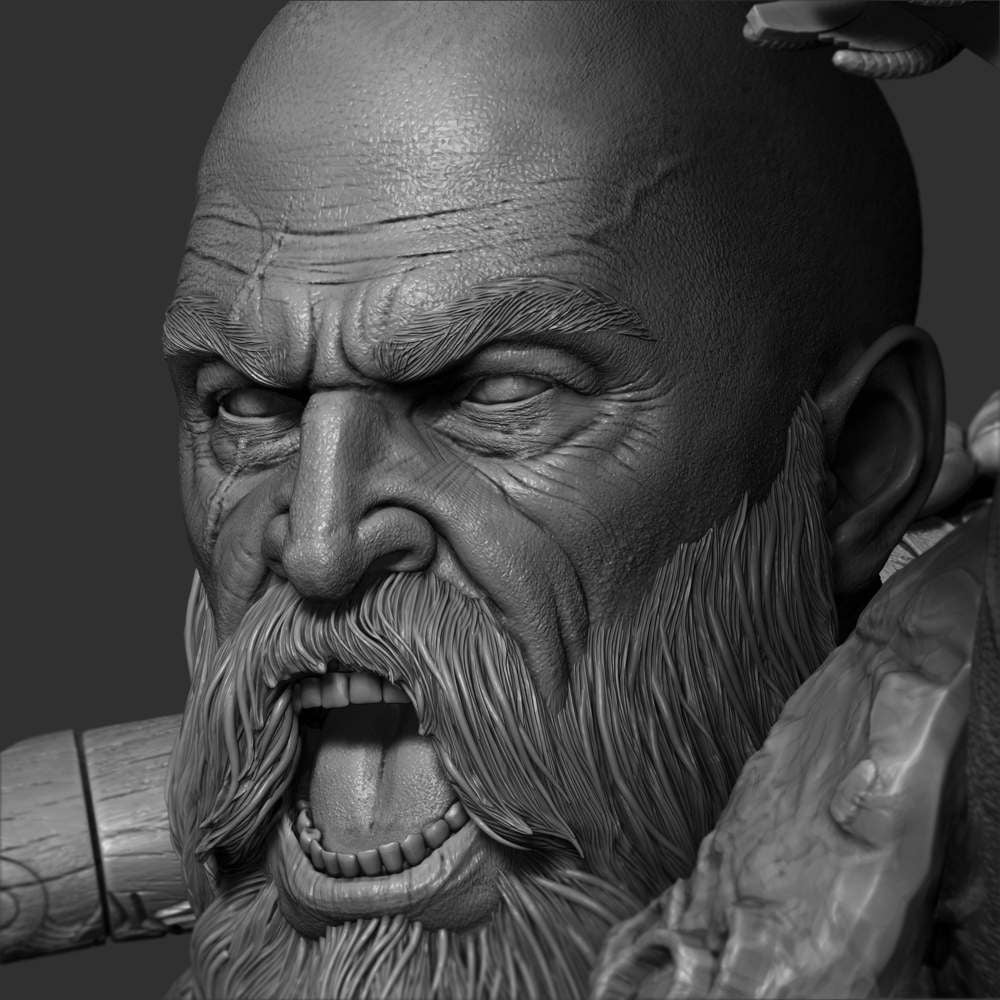 Kratos - Sculpture