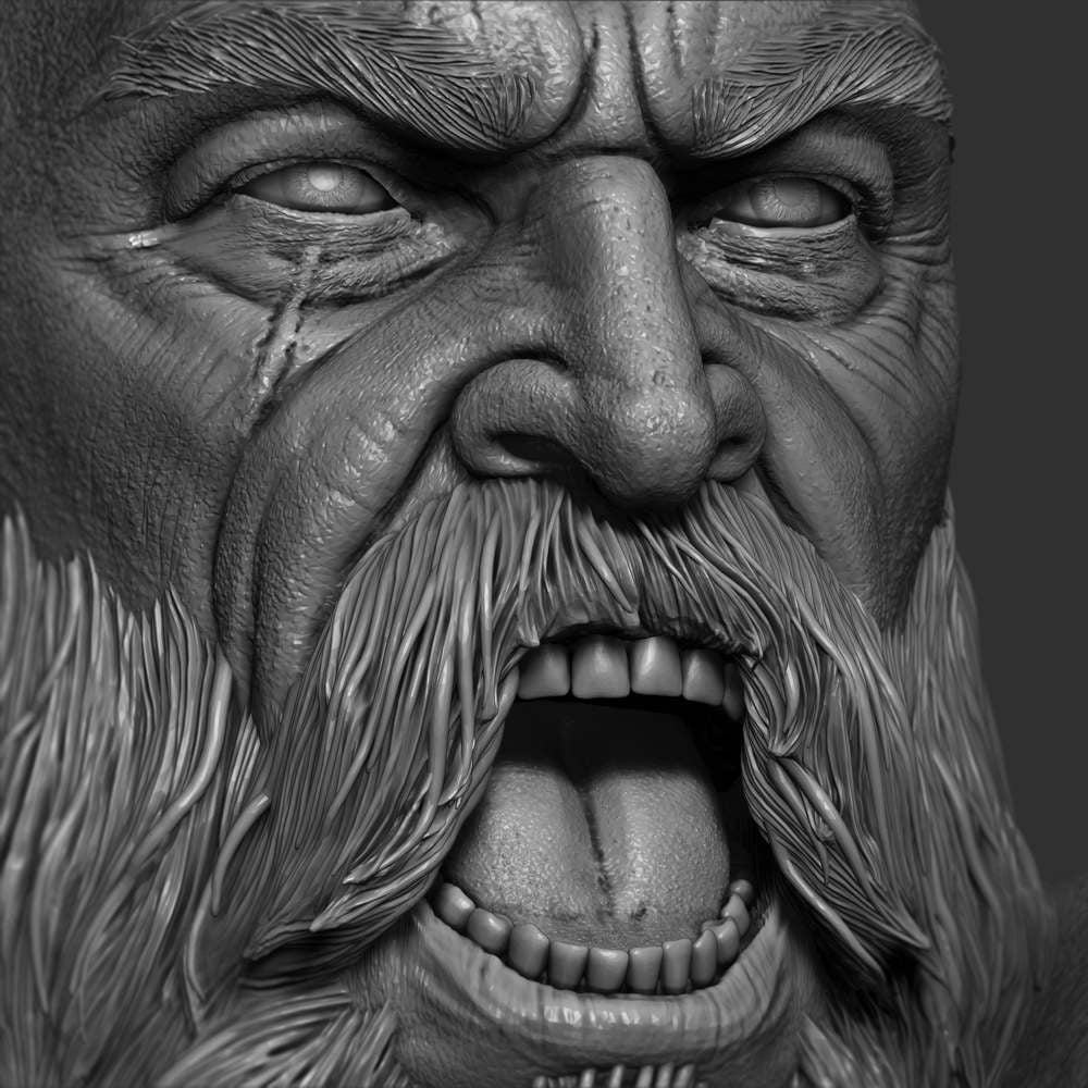 Kratos - Sculpture