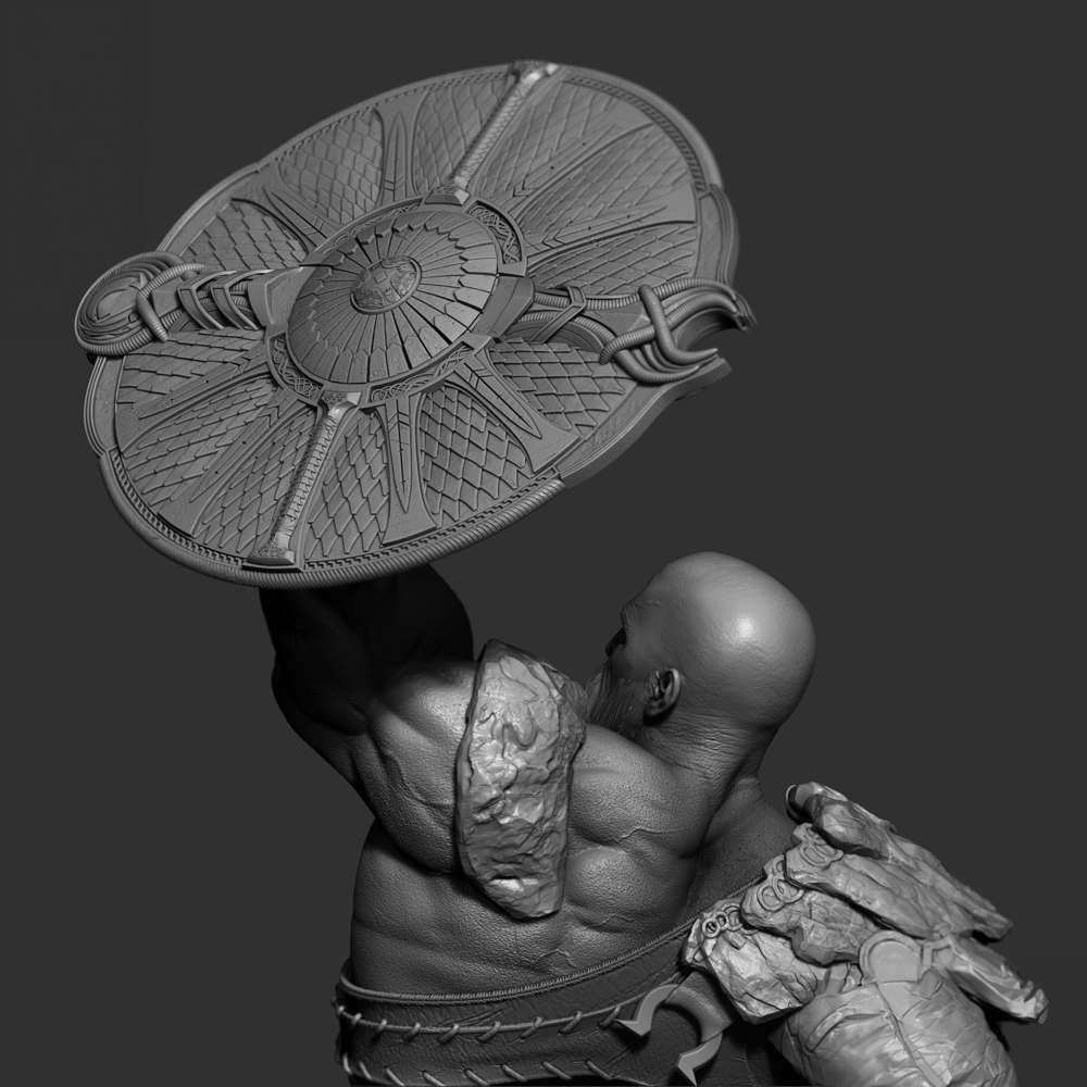 Kratos - Sculpture