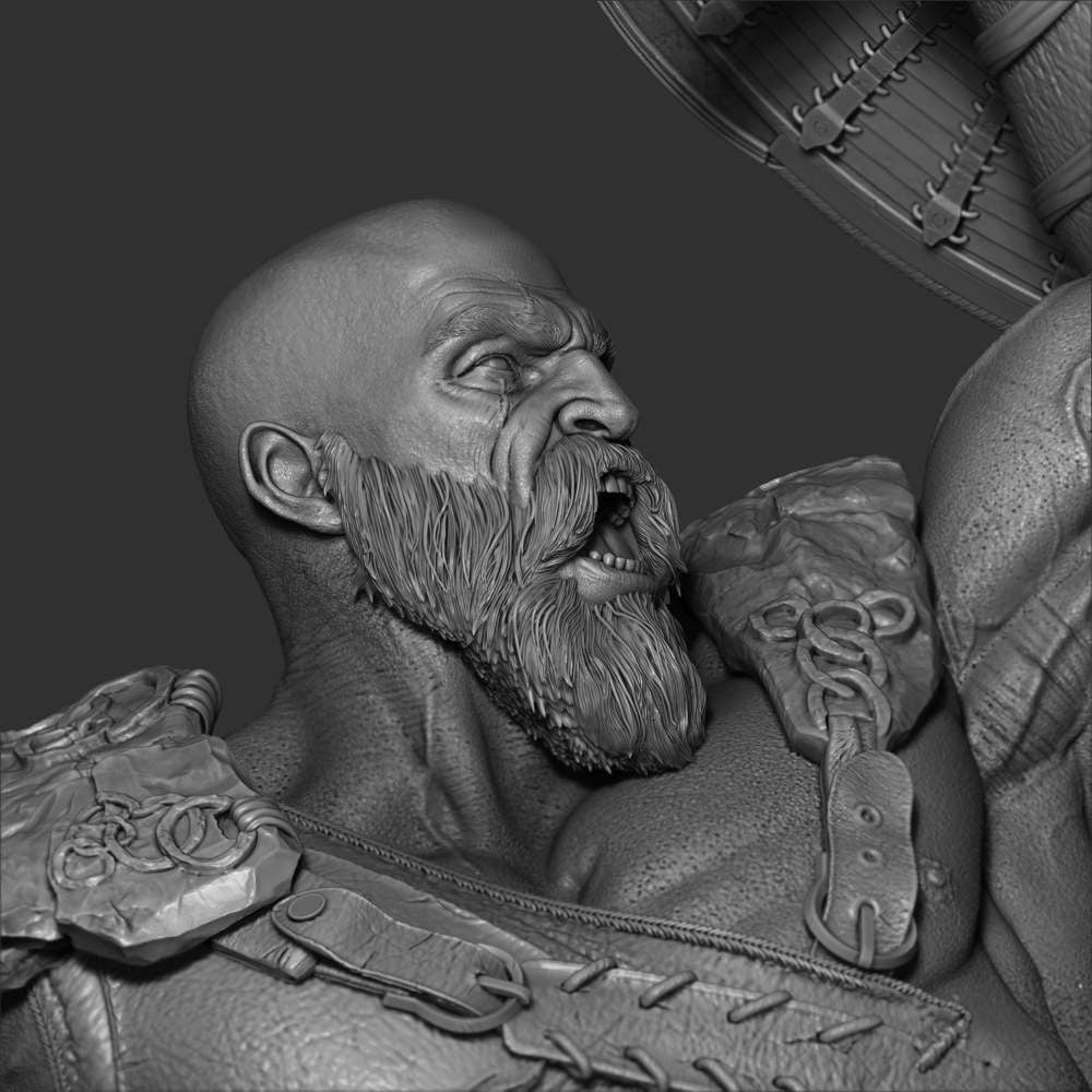 Kratos - Sculpture