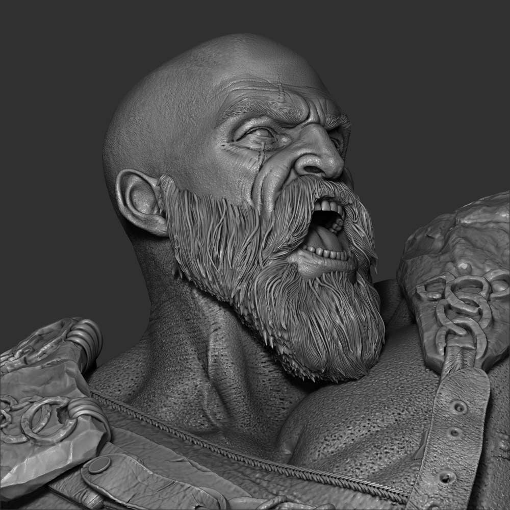 Kratos - Sculpture
