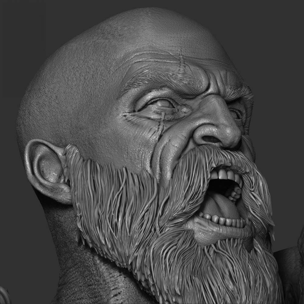 Kratos - Sculpture