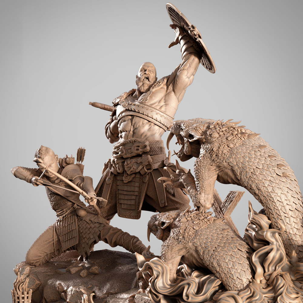 God Of War 4 - Diorama