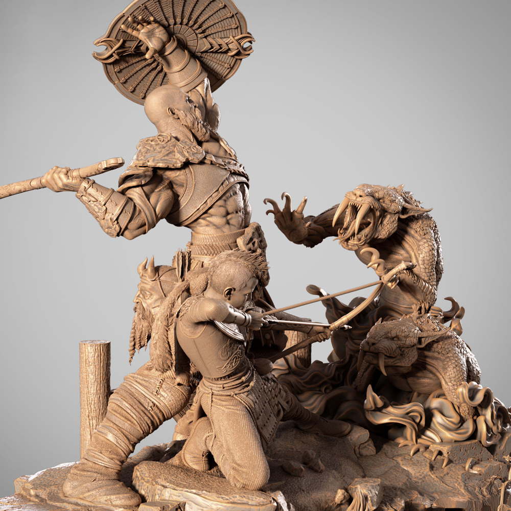 God Of War 4 - Diorama