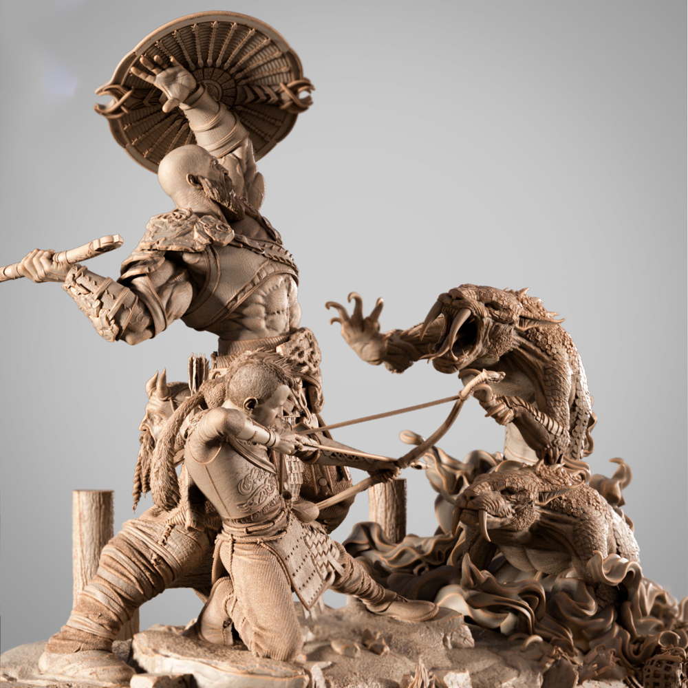 God Of War 4 - Diorama