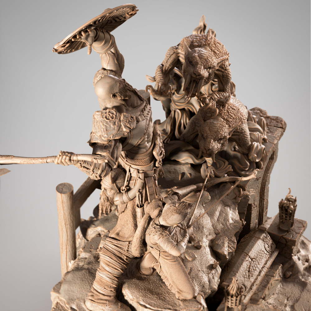 God Of War 4 - Diorama