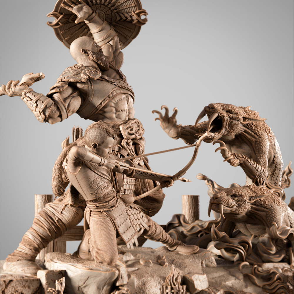 God Of War 4 - Diorama