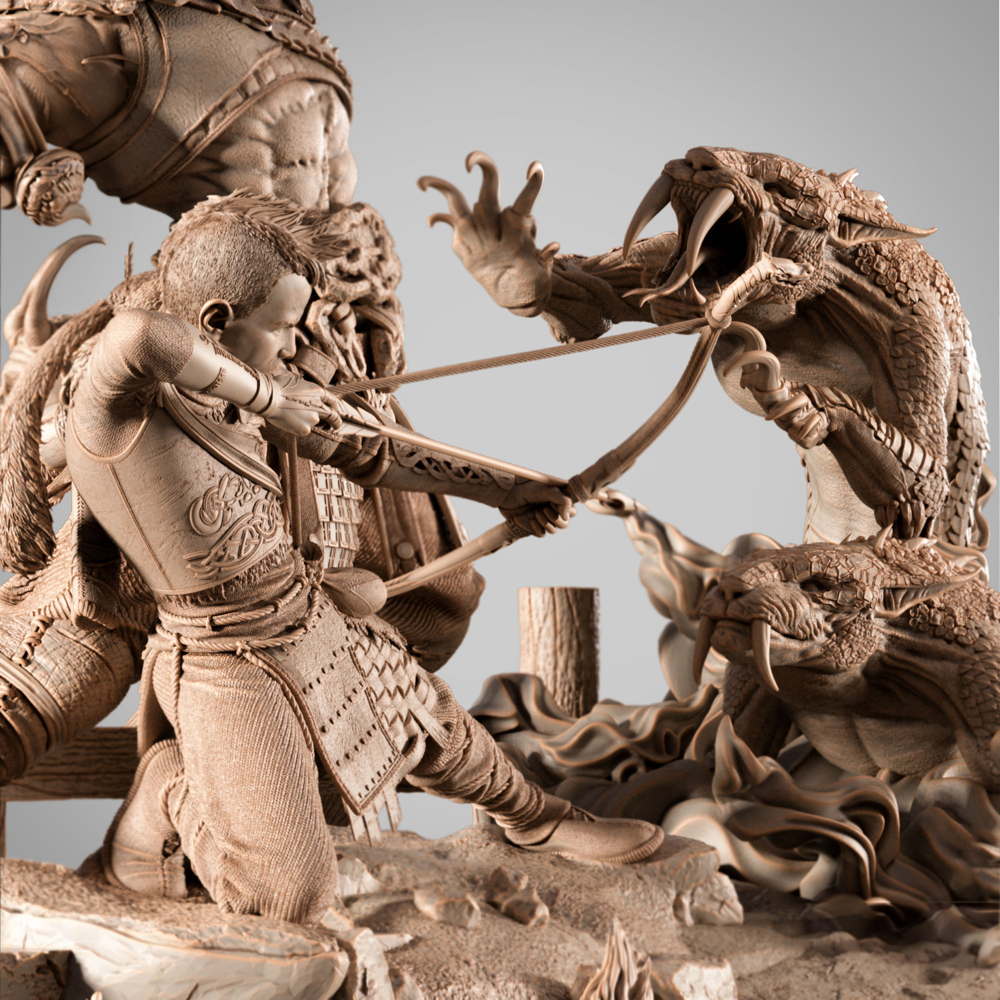 God Of War 4 - Diorama