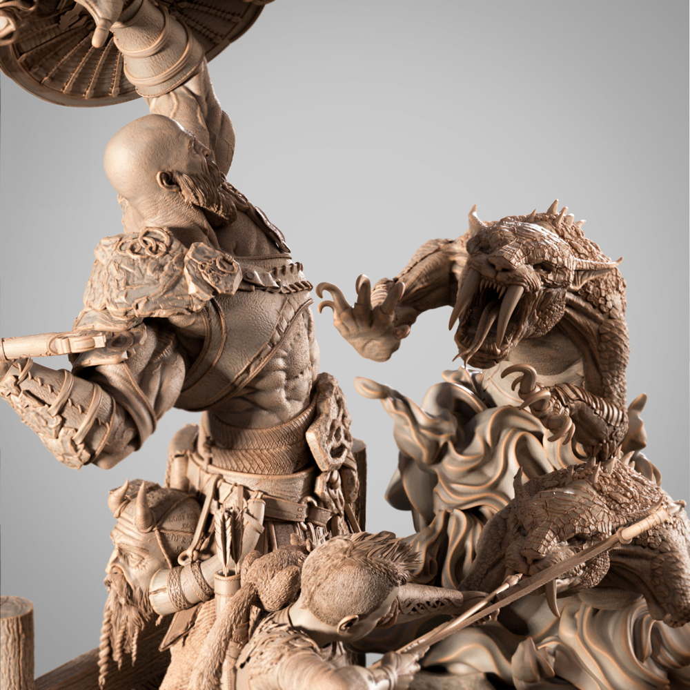 God Of War 4 - Diorama