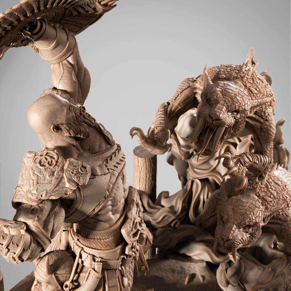 God Of War 4 - Diorama