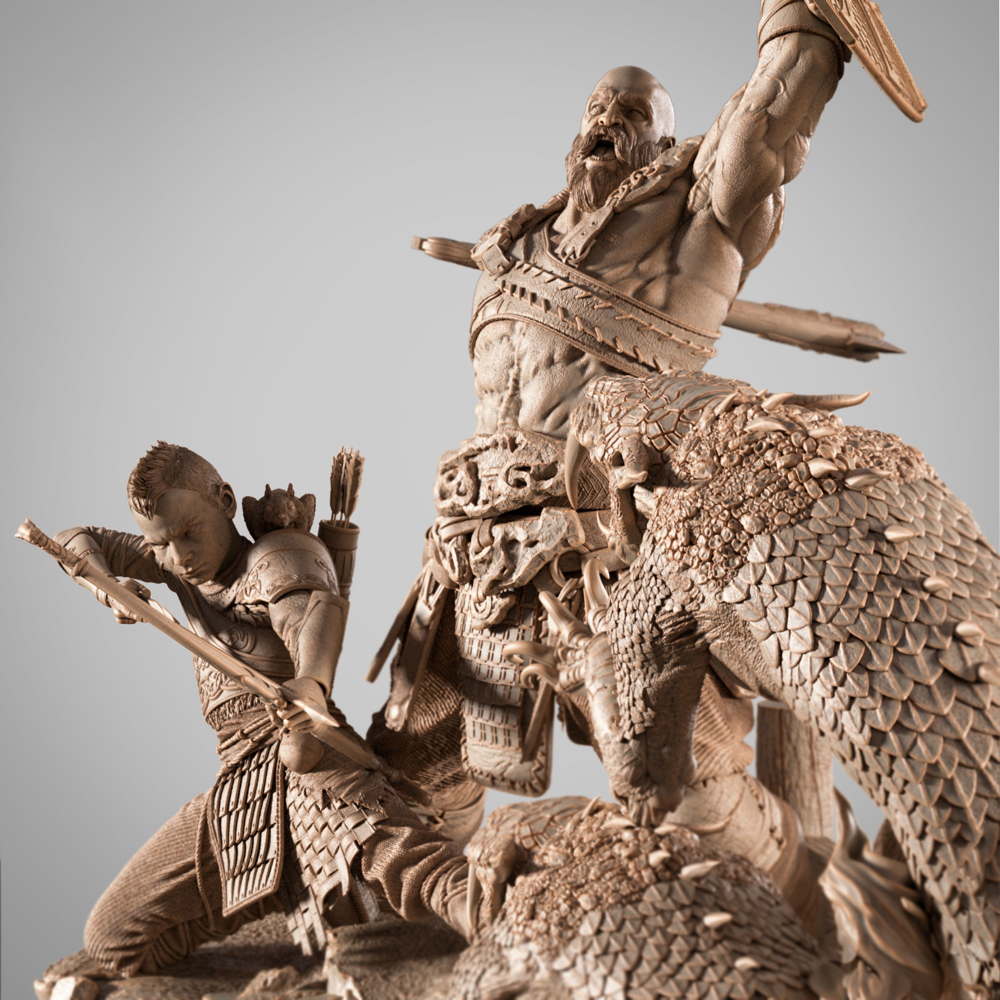God Of War 4 - Diorama
