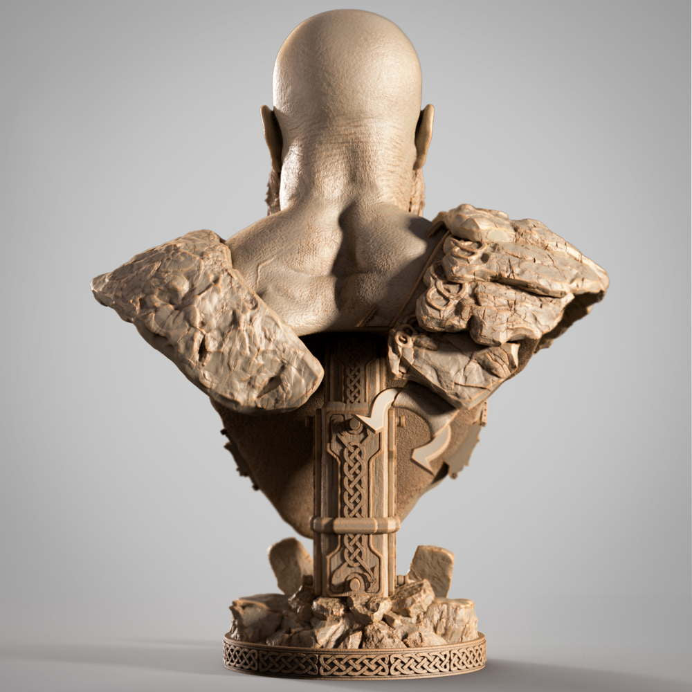 Kratos - Portrait Bust