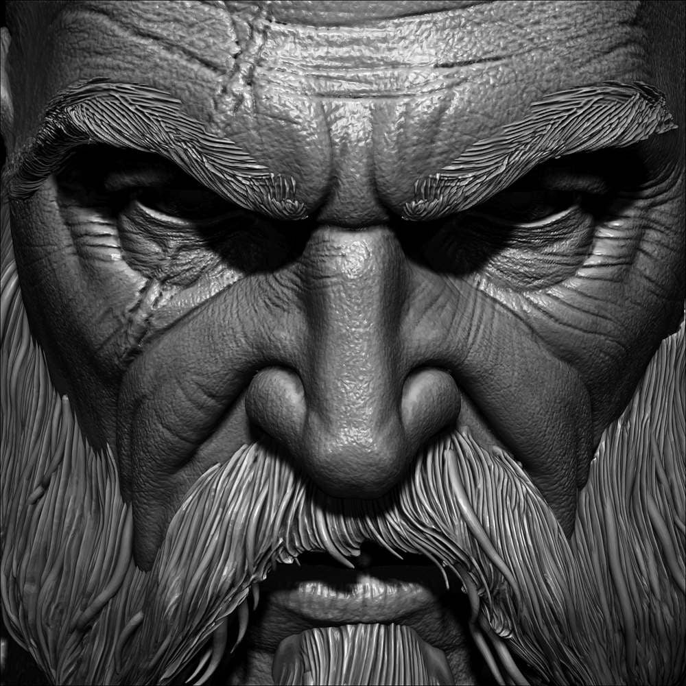 Kratos - Portrait Bust