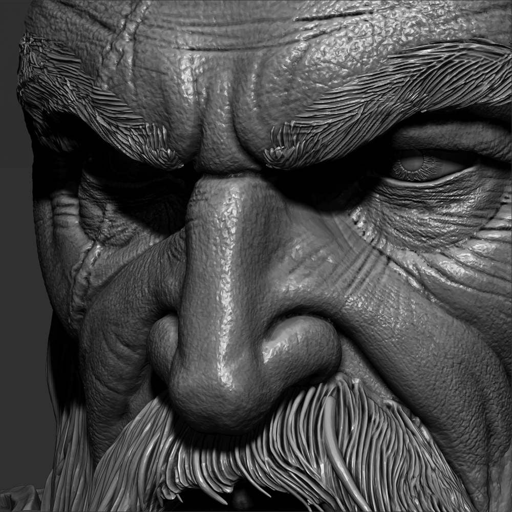 Kratos - Portrait Bust