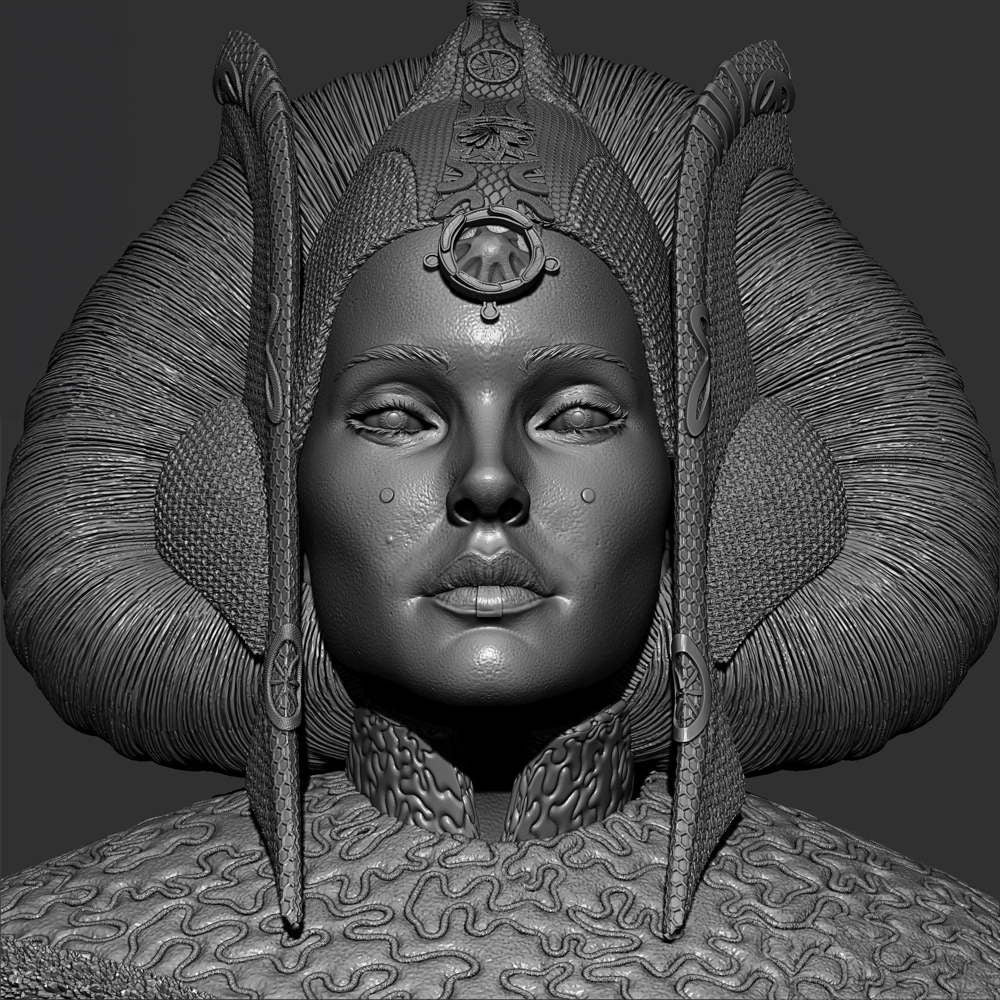 Princess Padme - Portrait Bust