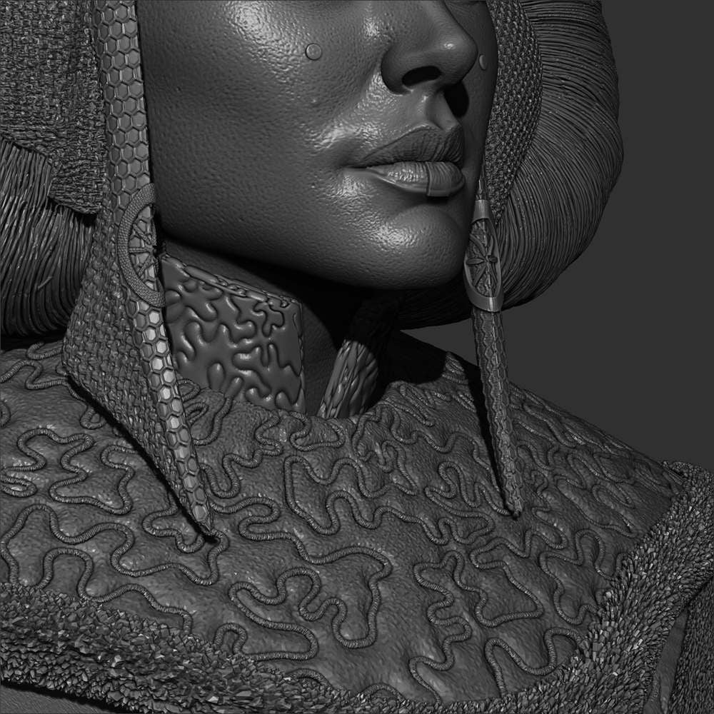 Princess Padme - Portrait Bust