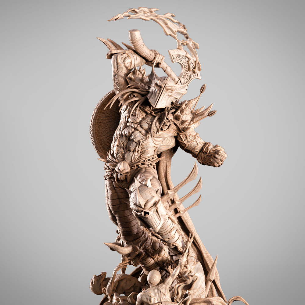 Dark Ages Spawn - Sculpture